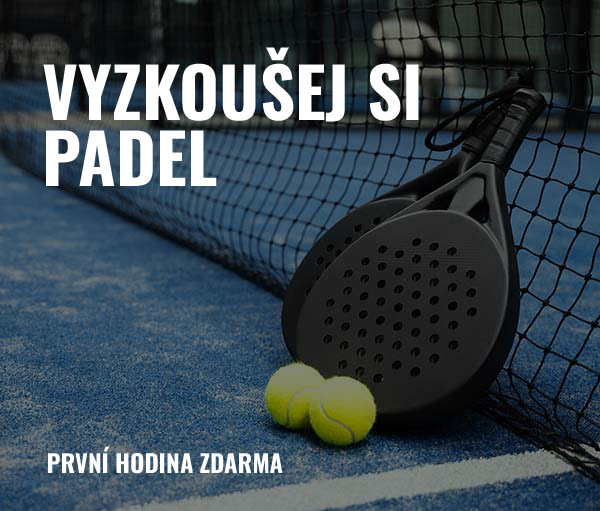 Vyzkoušej si padel — první hodina zdarma